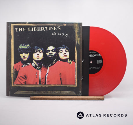 The Libertines Time For Heroes - The Best Of The Libertines LP Vinyl Record - Front Cover & Record