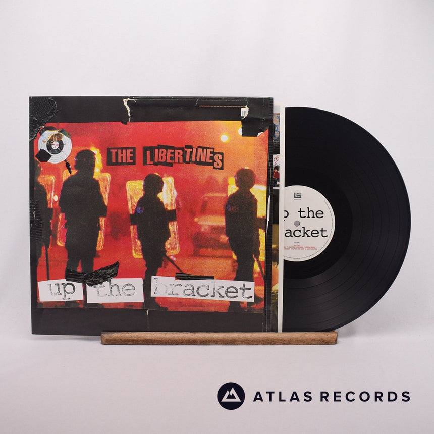 The Libertines Up The Bracket LP Vinyl Record - Front Cover & Record