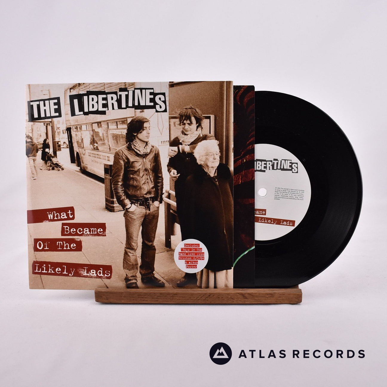The Libertines What Became Of The Likely Lads 7" Vinyl Record - Front Cover & Record