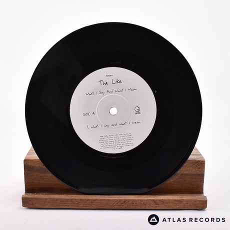 The Like - What I Say And What I Mean - Sticker 7" Vinyl Record - NM/EX