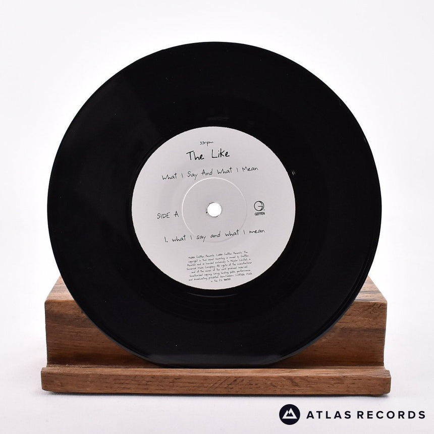 The Like - What I Say And What I Mean - Sticker 7" Vinyl Record - NM/EX