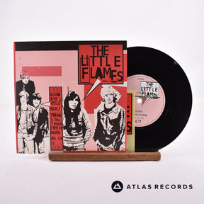 The Little Flames Goodbye Little Rose 7" Vinyl Record - Front Cover & Record