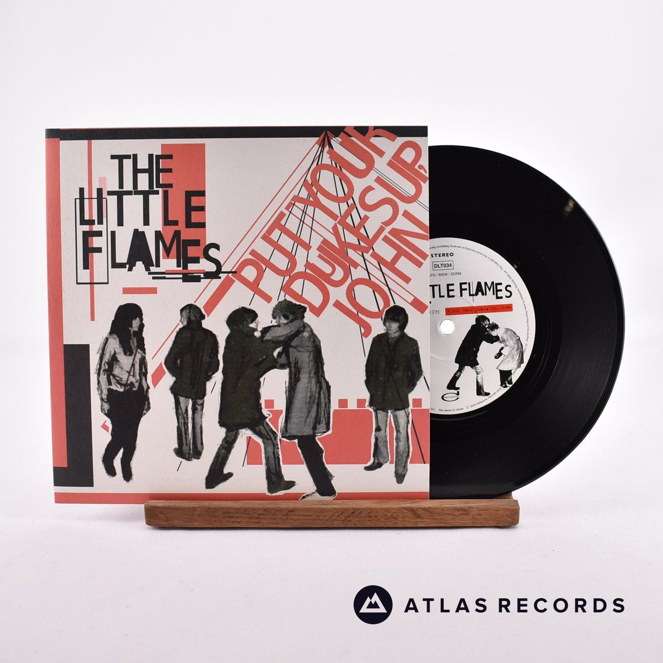 The Little Flames Put Your Dukes Up, John 7" Vinyl Record - Front Cover & Record