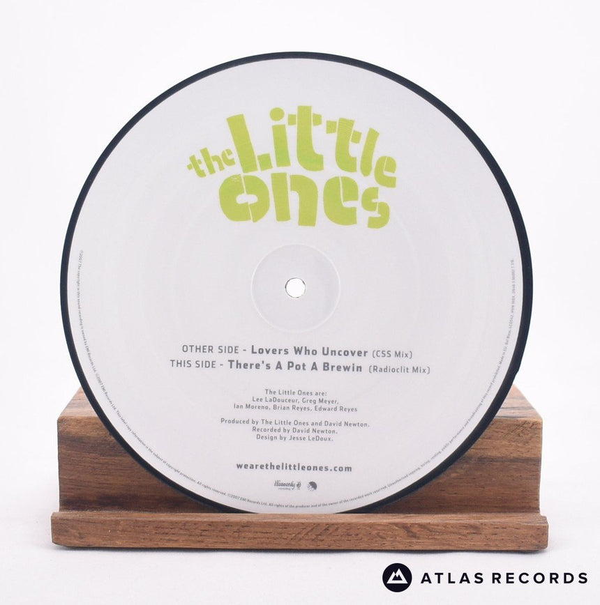 The Little Ones - Lovers Who Uncover - Picture Disc 7" Vinyl Record - EX/EX