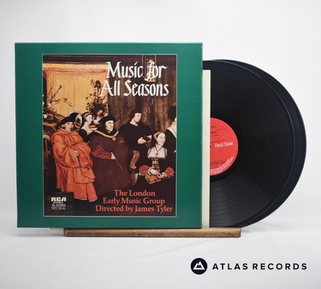 The London Early Music Group Music For All Seasons Double LP Box Set Vinyl Record - Front Cover & Record