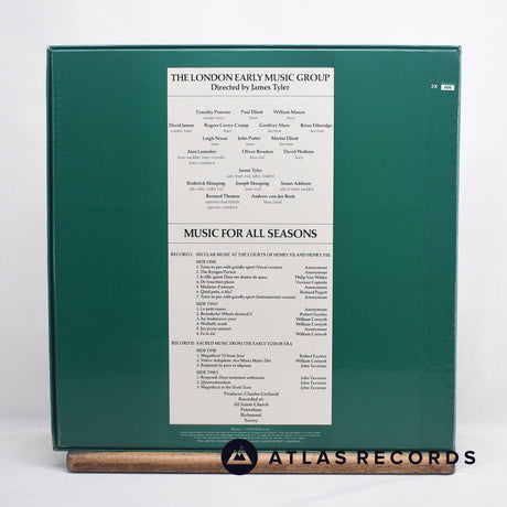 The London Early Music Group - Music For All Seasons - Double LP Box Set Vinyl