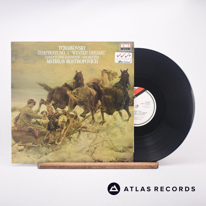 The London Philharmonic Orchestra Symphony No.1 "Winter Dreams" LP Vinyl Record - Front Cover & Record