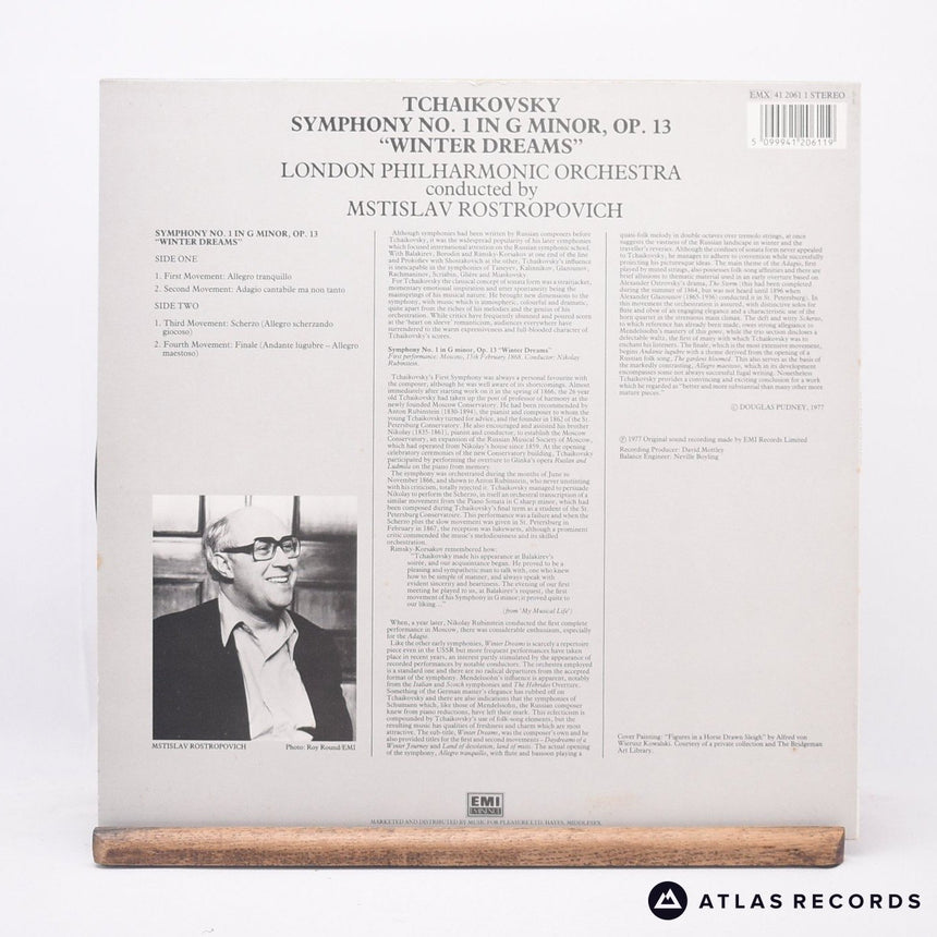 The London Philharmonic Orchestra - Symphony No.1 "Winter Dreams" - LP Vinyl