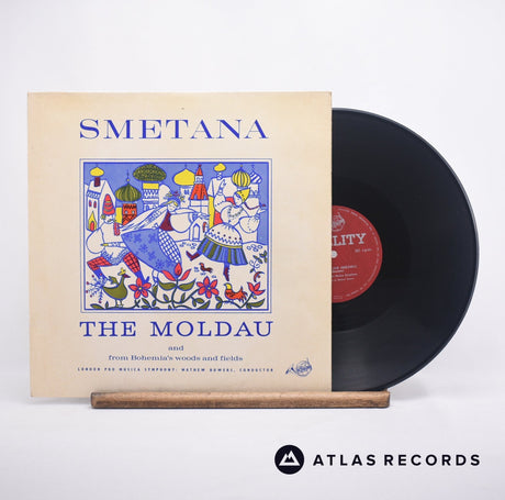 The London "Pro Musica" Symphony Orchestra The Moldau LP Vinyl Record - Front Cover & Record