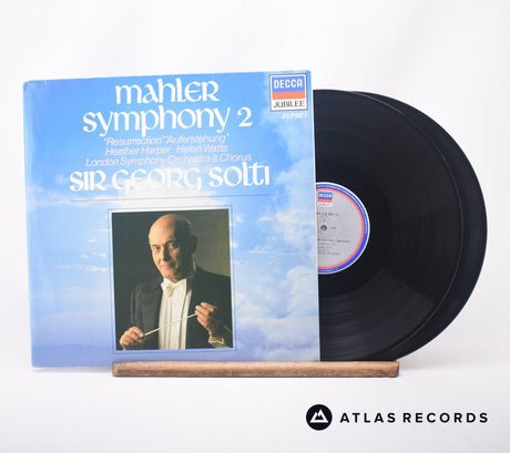 The London Symphony Orchestra Mahler Symphony No.2 Double LP Vinyl Record - Front Cover & Record