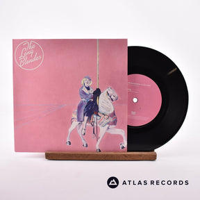 The Long Blondes Giddy Stratospheres 7" Vinyl Record - Front Cover & Record