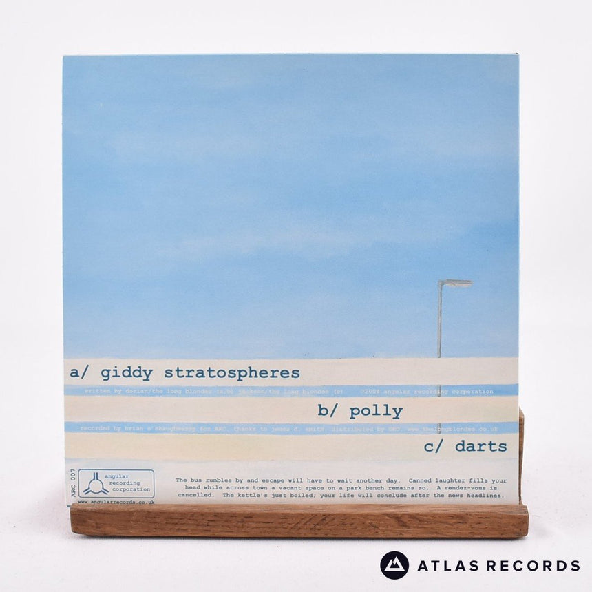 The Long Blondes - Giddy Stratospheres - Blue 7" Vinyl Record - NM/NM