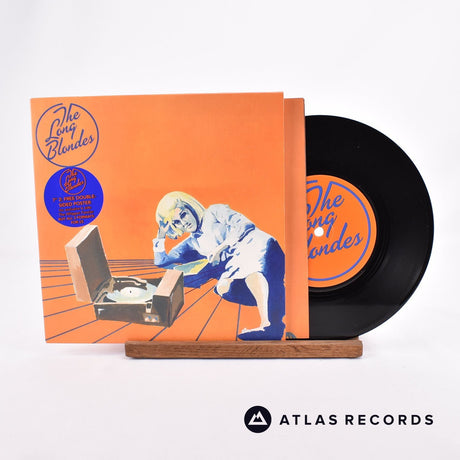 The Long Blondes Once And Never Again 7" Vinyl Record - Front Cover & Record