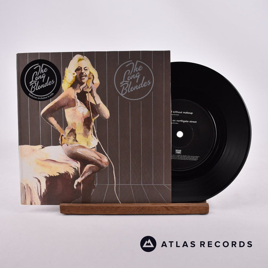 The Long Blondes Weekend Without Makeup 7" Vinyl Record - Front Cover & Record