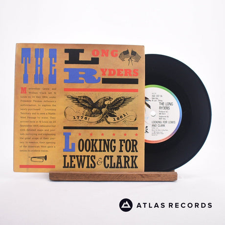 The Long Ryders Looking For Lewis & Clark 2 x 7" Vinyl Record - Front Cover & Record