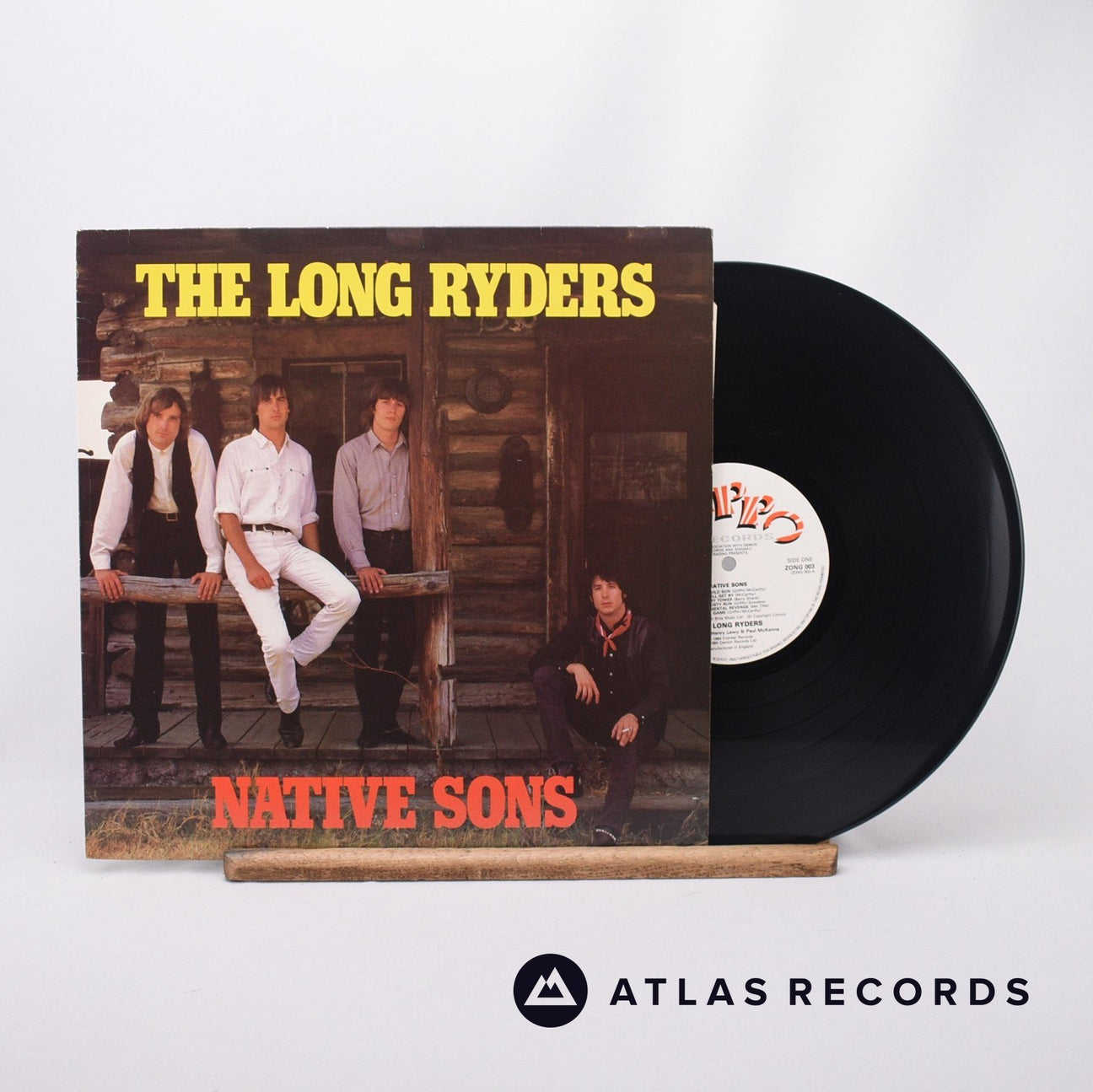 The Long Ryders Native Sons LP Vinyl Record - Front Cover & Record