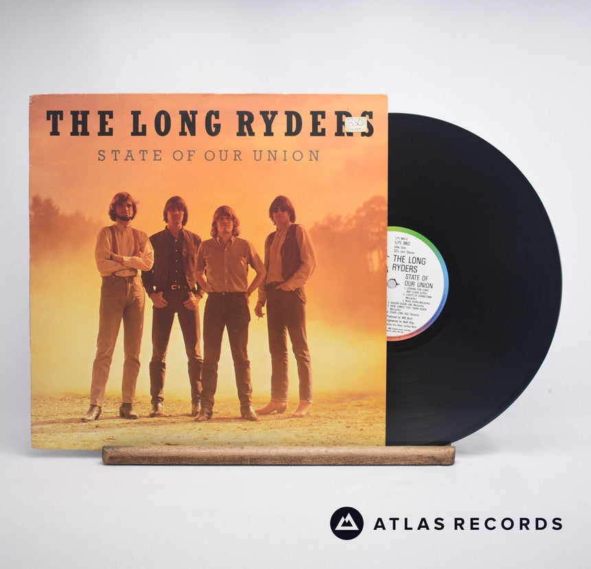 The Long Ryders State Of Our Union LP Vinyl Record - Front Cover & Record