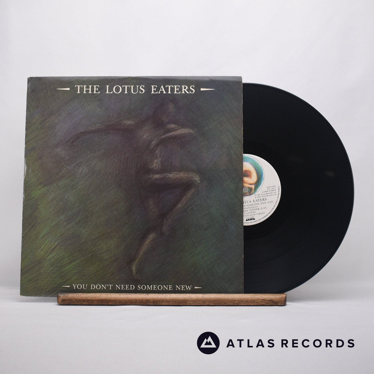 The Lotus Eaters You Don't Need Someone New 12" Vinyl Record - Front Cover & Record