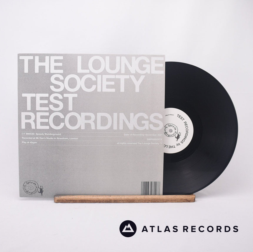 The Lounge Society Test Recordings 12" Vinyl Record - Front Cover & Record