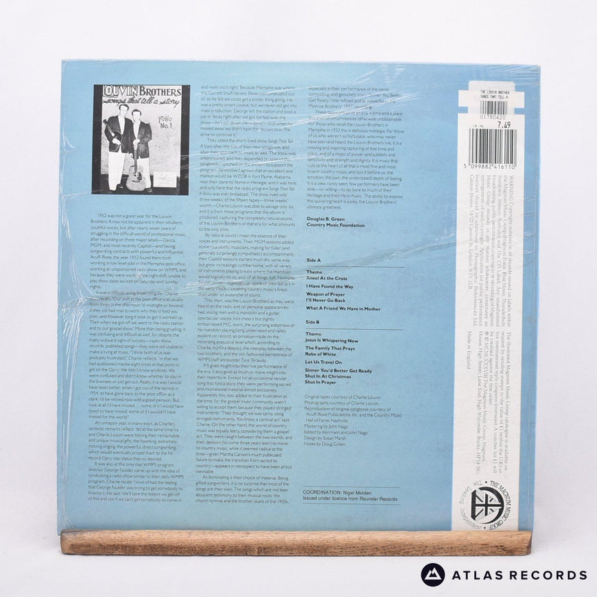 The Louvin Brothers - Songs That Tell A Story - LP Vinyl Record - EX/EX