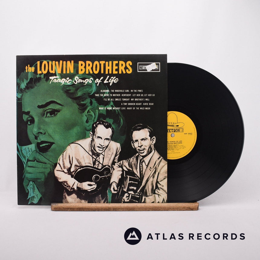The Louvin Brothers Tragic Songs Of Life LP Vinyl Record - Front Cover & Record