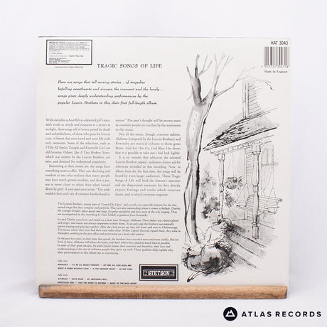 The Louvin Brothers - Tragic Songs Of Life - A-1 B-1 LP Vinyl Record - EX/NM