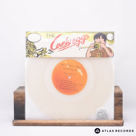 The Lovely Eggs Fried Egg 10" Vinyl Record - Front Cover & Record