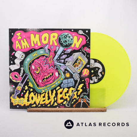 The Lovely Eggs I Am Moron LP Vinyl Record - Front Cover & Record