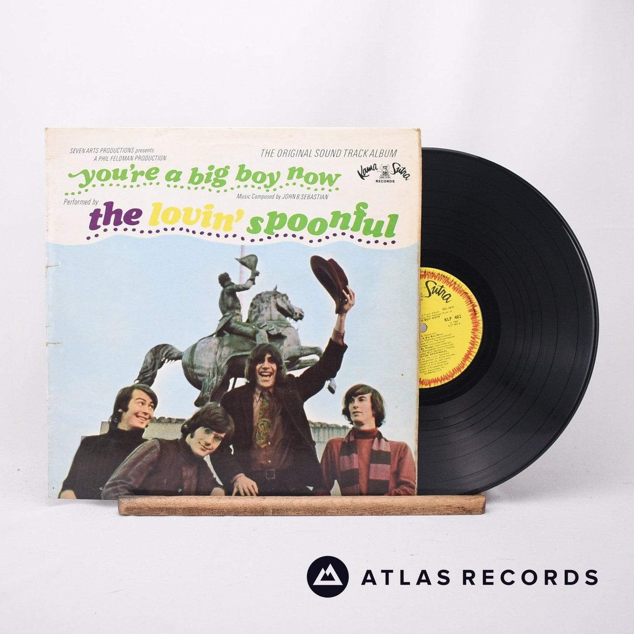 The Lovin' Spoonful You're A Big Boy Now - The Original Sound Track Album LP Vinyl Record - Front Cover & Record