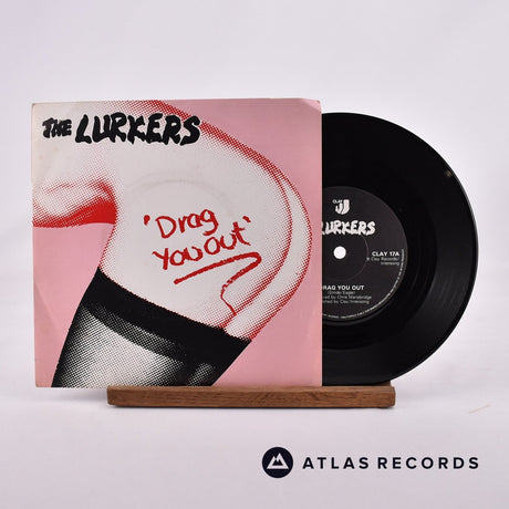 The Lurkers Drag You Out 7" Vinyl Record - Front Cover & Record
