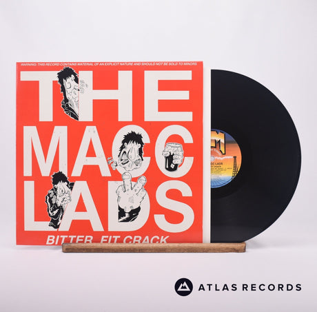 The Macc Lads Bitter, Fit Crack LP Vinyl Record - Front Cover & Record