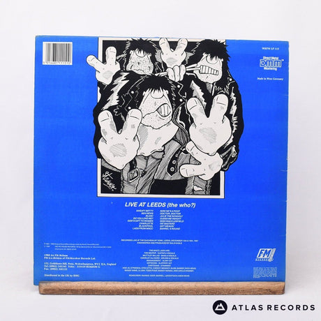 The Macc Lads - Live At Leeds (The Who?) - Blue LP Vinyl Record - VG+/EX