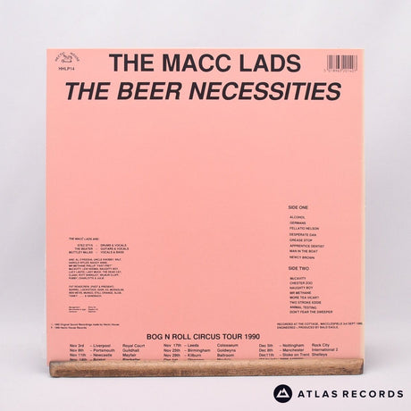 The Macc Lads - The Beer Necessities - A-1 B-1 LP Vinyl Record - EX/EX