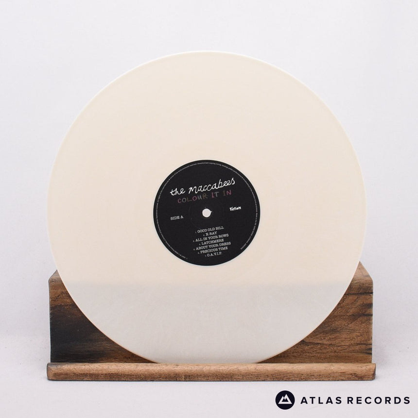 The Maccabees - Colour It In - 180G White LP Vinyl Record - NM/NM