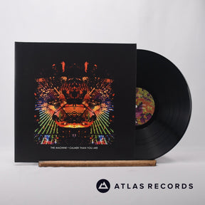 The Machine Calmer Than You Are LP Vinyl Record - Front Cover & Record