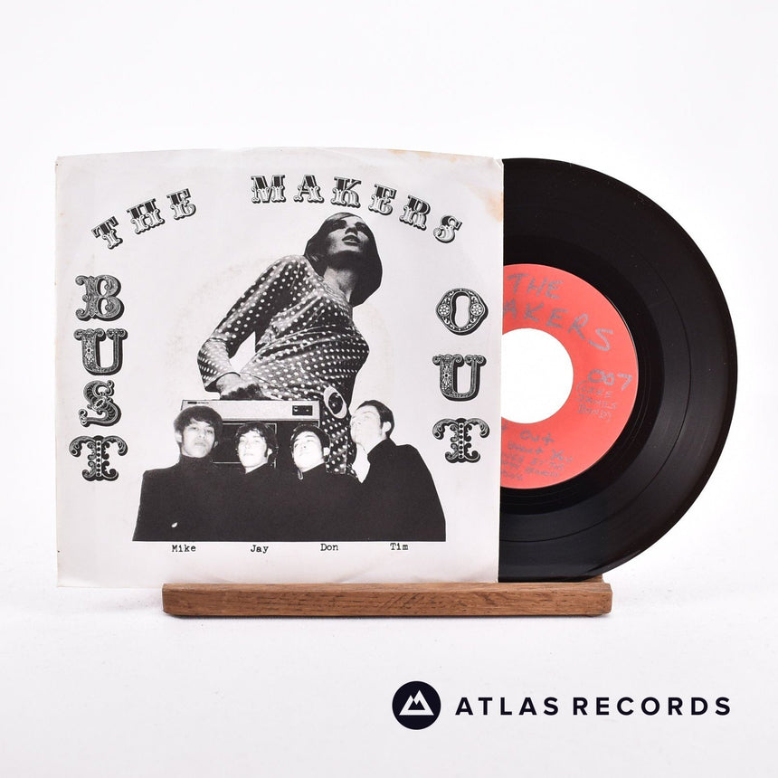 The Makers Bust Out 7" Vinyl Record - Front Cover & Record