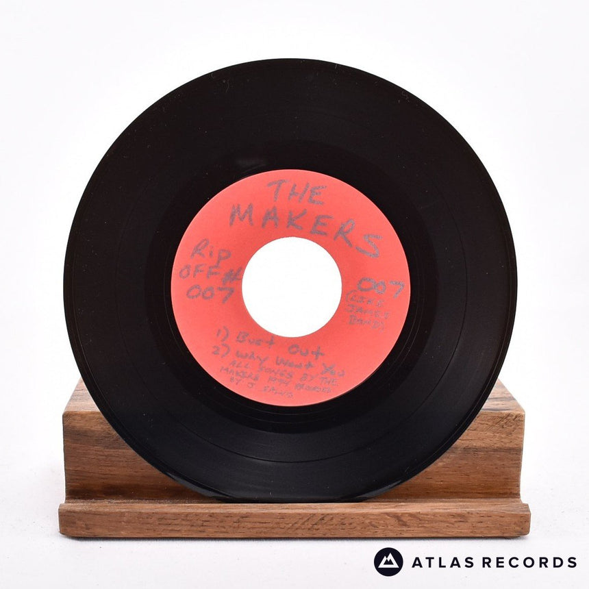 The Makers - Bust Out - Single-Sided Us 7" Vinyl Record - VG+/VG+