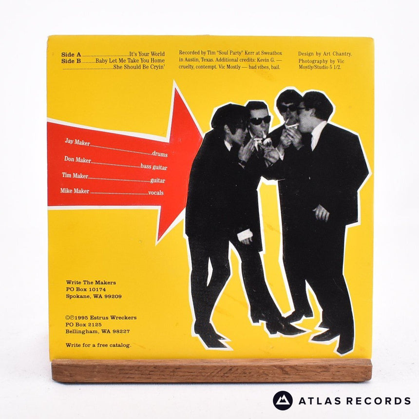 The Makers - Music To Suffer By - 7" Vinyl Record - VG+/VG+