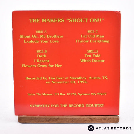 The Makers - Shout On!! - Gatefold 2 x 7" EP Vinyl Record - EX/EX