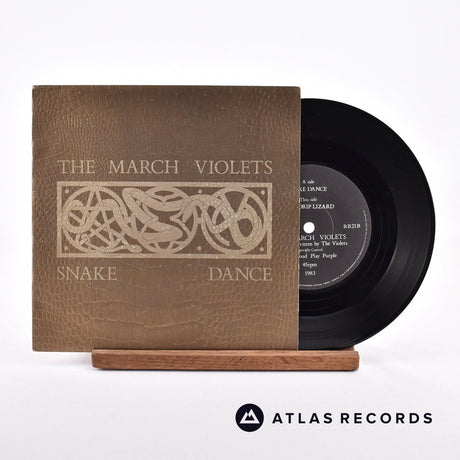 The March Violets Snake Dance 7" Vinyl Record - Front Cover & Record