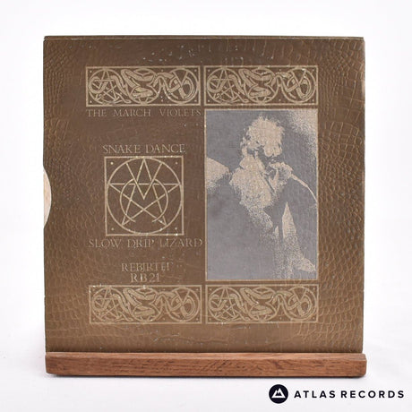 The March Violets - Snake Dance - Textured Sleeve 7" Vinyl Record - EX/EX