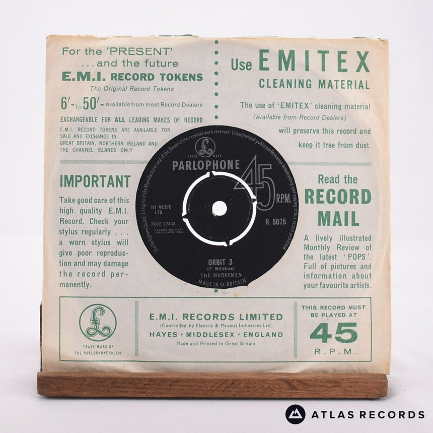 The Marksmen - Smersh! - 7" Vinyl Record - VG+/EX