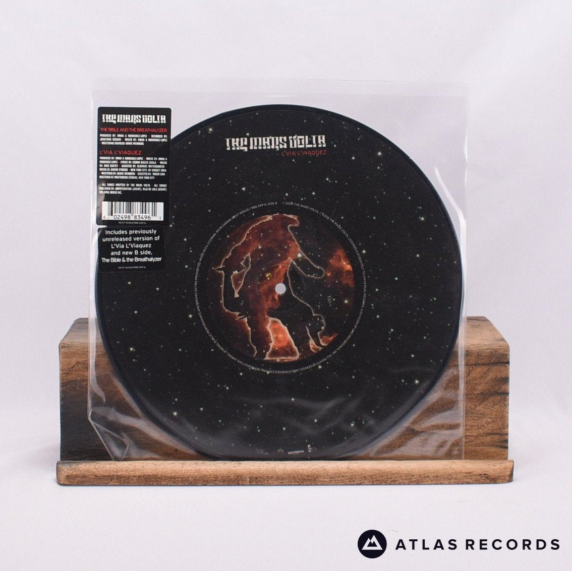 The Mars Volta The Bible And The Breathalyzer 10" Vinyl Record - Front Cover & Record