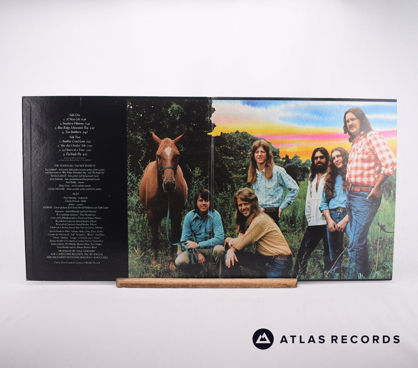 The Marshall Tucker Band - A New Life - 1-C 1-D LP Vinyl Record - EX/EX