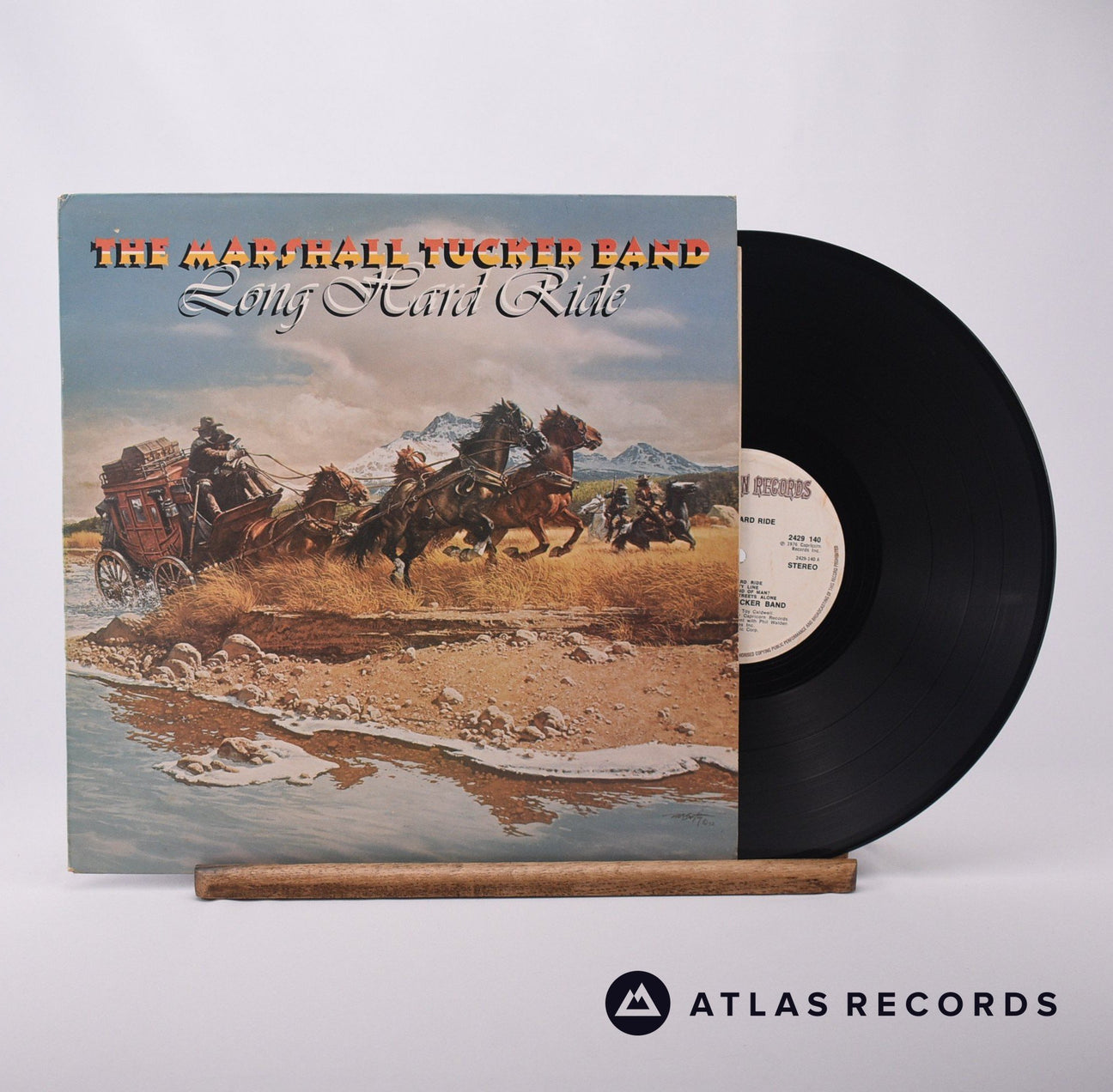 The Marshall Tucker Band Long Hard Ride LP Vinyl Record - Front Cover & Record