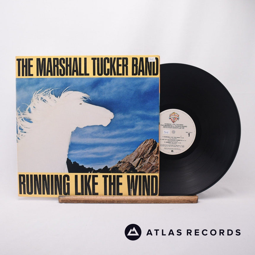 The Marshall Tucker Band Running Like The Wind LP Vinyl Record - Front Cover & Record
