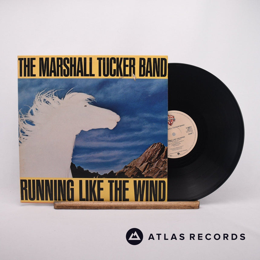 The Marshall Tucker Band Running Like The Wind LP Vinyl Record - Front Cover & Record