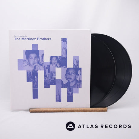 The Martinez Brothers Fabric Presents The Martinez Brothers 2 x LP Vinyl Record - Front Cover & Record