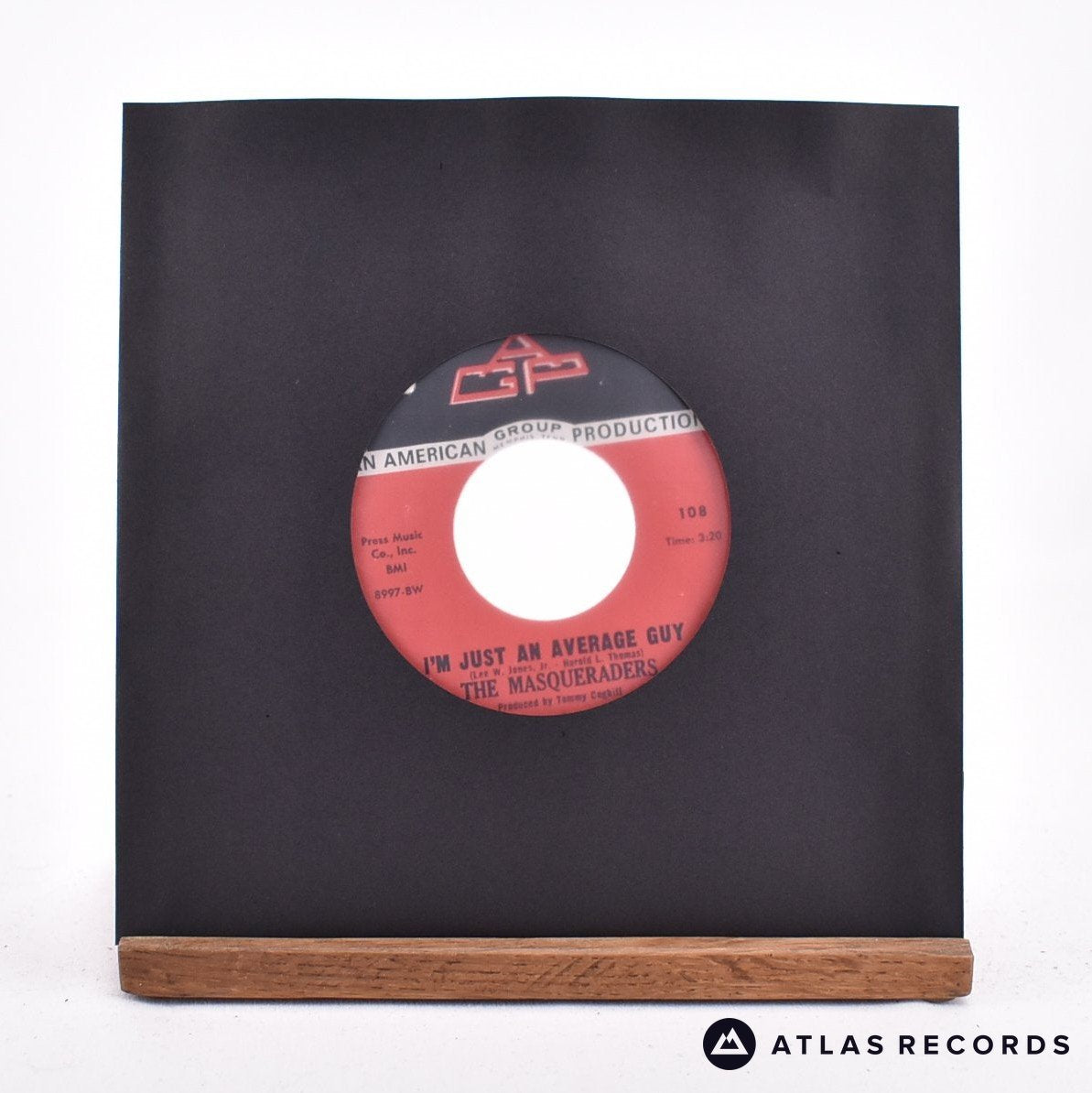 The Masqueraders I'm Just An Average Guy 7" Vinyl Record - In Sleeve