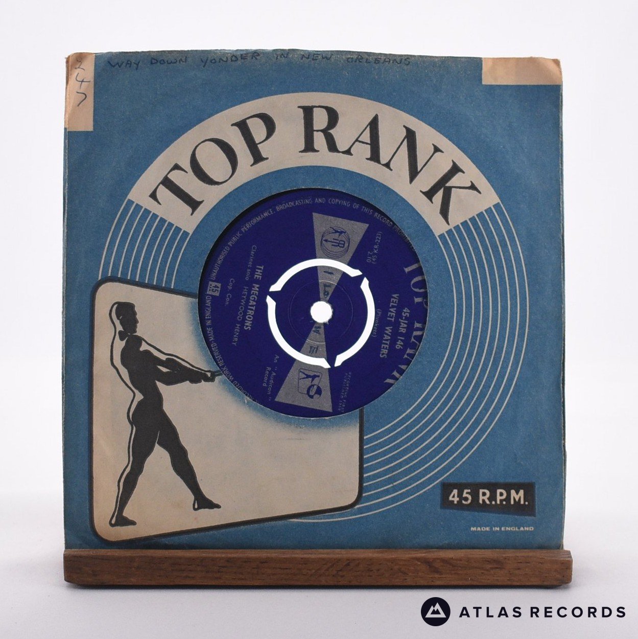 The Megatrons Velvet Waters 7" Vinyl Record - In Sleeve